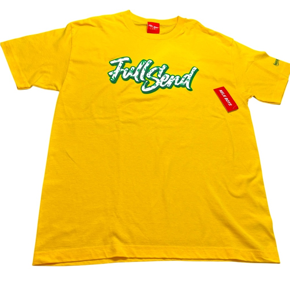 Full Send Nelk Boys X Snoop Dogg Short Sleeve Tee Shirt
